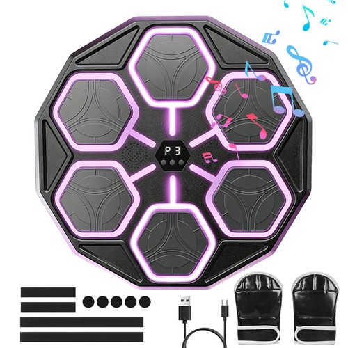 Led electronic music boxing - electronic,