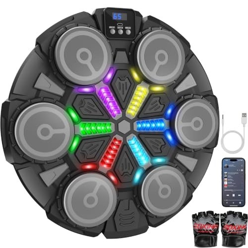 Music boxing machine with - music,