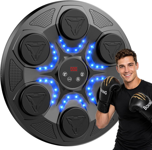 Music boxing machine with - music,